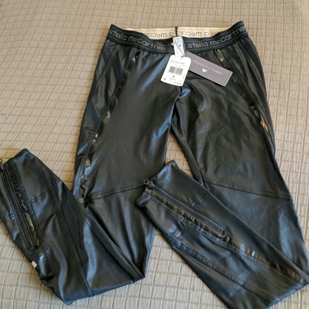 Stella McCartney Adidas Black Leggings NWT